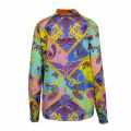 Versace Jeans Couture Womens Multicoloured Paisley Belt Print Blouse 74031 by Versace Jeans Couture from Hurleys
