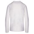Casual Womens White Innibinny Fleck Knitted Top 37652 by BOSS from Hurleys