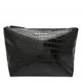 Womens Black Grote Croc Large Washbag 78137 by Valentino from Hurleys