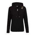 Womens Black Branded Hooded Tracksuit 86542 by EA7 from Hurleys