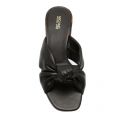 Womens Black Josie Mule Heeled Sandals 88449 by Michael Kors from Hurleys
