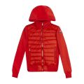 Girls Spicy Orange Caelie Hybrid Hooded Sweat Jacket 89815 by Parajumpers from Hurleys