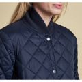 Heritage Womens Navy Ebbertson Quilted Jacket 12524 by Barbour from Hurleys