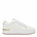 Womens White GRFTR Leather Trainers 50070 by Mallet from Hurleys