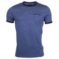 Blue Mens Richie S/s Tee Shirt 72125 by Ted Baker from Hurleys