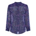 Womens Dazzling Blue Bethany Crinkle Blouse 92495 by French Connection from Hurleys