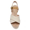 Womens Natural Willow Flatform Jute Wedges 59501 by Toms from Hurleys