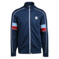 Mens Navy Pacific Zip Through Track Top 57570 by Pretty Green from Hurleys