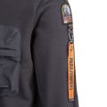 Mens Black Sabre Pocket Sweat Top 97656 by Parajumpers from Hurleys