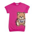 Girls Azalea Pink Toy Sweat Dress 82627 by Moschino from Hurleys