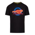 Mens Black Cheetah Go Faster Regular Fit S/s T Shirt 43319 by PS Paul Smith from Hurleys