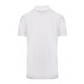 Mens White Embroidery Regular Fit S/s Polo Shirt 52799 by Tommy Hilfiger from Hurleys