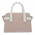 Womens Soft Pink Carmen Croc Extra Small Tote Bag 74998 by Michael Kors from Hurleys