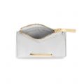 Womens Metallic Silver Alise Card Holder 81667 by Katie Loxton from Hurleys