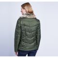 Womens Olive Garvie Quilted Jacket 12405 by Barbour International from Hurleys