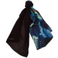 Womens Black Milae Butterfly Collective Split Scarf
