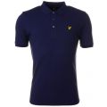 Mens Navy S/s Polo Shirt 64934 by Lyle & Scott from Hurleys