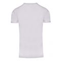 Mens White Megalogo Slim Fit S/s T Shirt 37262 by Emporio Armani Bodywear from Hurleys