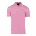 Casual Mens Light Pink Passenger S/s Polo Shirt 107142 by BOSS from Hurleys