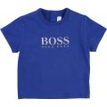 Baby Blue Logo S/s T Shirt 13244 by BOSS from Hurleys