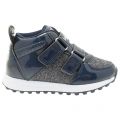 Girls Navy Colourissima Trainers (25-35) 17086 by Lelli Kelly from Hurleys