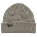 Mens Grey Throttle Watchcap Hat 12311 by Barbour International from Hurleys
