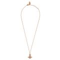 Vivienne Westwood Necklace Womens Rose Gold/Light Pink Tamia Pendant