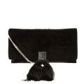 Womens Black Karly Tassel Clutch Bag 34169 by Ted Baker from Hurleys