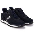 Kids Navy Side Logo Trainer 110932 by BOSS from Hurleys