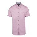 Mens Pink Wallabi Oxford S/s Shirt 36006 by Ted Baker from Hurleys