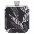 Mens Blue Leaf Printed Hip Flask 60026 by Ted Baker from Hurleys