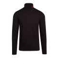 Mens Black Derollo Roll Neck L/s T Shirt 92602 by HUGO from Hurleys