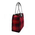 Womens Red Tartan Elena Foldaway Shopper Bag 54509 by Vivienne Westwood from Hurleys
