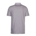 Mens Grey Marl Crikat S/s Woven Collar Polo Shirt 46829 by Ted Baker from Hurleys