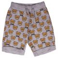 Boys Grey Melange Toy Print Sweat Shorts 36121 by Moschino from Hurleys