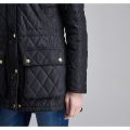 Womens Black Enduro Quilted Jacket 10176 by Barbour International from Hurleys
