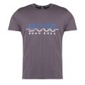 Athleisure Mens Grey Tee 2 Logo S/s T Shirt 26636 by BOSS from Hurleys