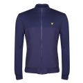 Mens Navy Soft Shell Zip Sweat Jacket 33276 by Lyle & Scott from Hurleys