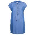 Womens Light Cadet Wash Tencel Lace Up Dress 7957 by Michael Kors from Hurleys