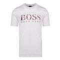 Casual Mens White Tauch 1 Branded S/s T Shirt 42558 by BOSS from Hurleys