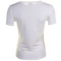 Womens White Training Logo Series Diamante S/s Tee Shirt 64436 by EA7 from Hurleys