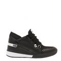 Womens Black/Silver Liv Trainers 34960 by Michael Kors from Hurleys