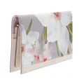 Womens Mid Grey Cassidy Chatsworth Bloom Travel Wallet 23099 by Ted Baker from Hurleys