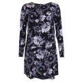 Womens Black Viastha Floral Dress 18424 by Vila from Hurleys