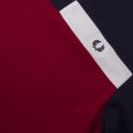 Mens Rich Red Contrast Panel S/s Polo Shirt 38152 by Fred Perry from Hurleys