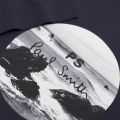 Mens Navy Circle Surf Regular Fit S/s T Shirt 35745 by PS Paul Smith from Hurleys