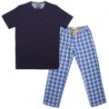 Mens Navy Aaron Pyjamas Set 63469 by Ted Baker from Hurleys