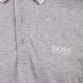 Athleisure Mens Light Grey Paddy Pro Regular Fit S/s Polo Shirt 100065 by BOSS from Hurleys