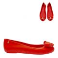 Vivienne Westwood Flame Orb Recycle Sweet Love Viv Bow Shoes 81003 by Melissa from Hurleys
