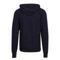 Mens Marine New Icon Hooded Zip Through Sweat Top 87251 by Emporio Armani Bodywear from Hurleys